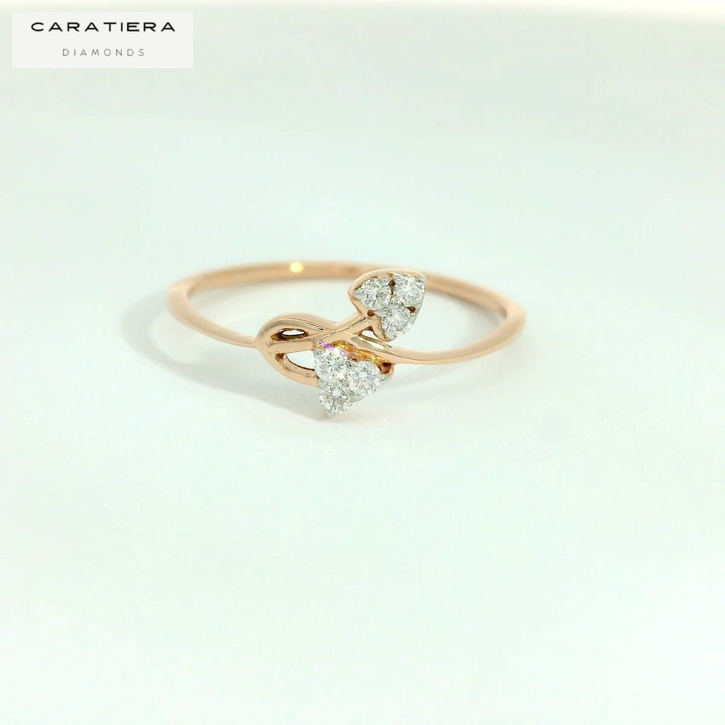 Celestial Petal Bypass Ring    -RGD21