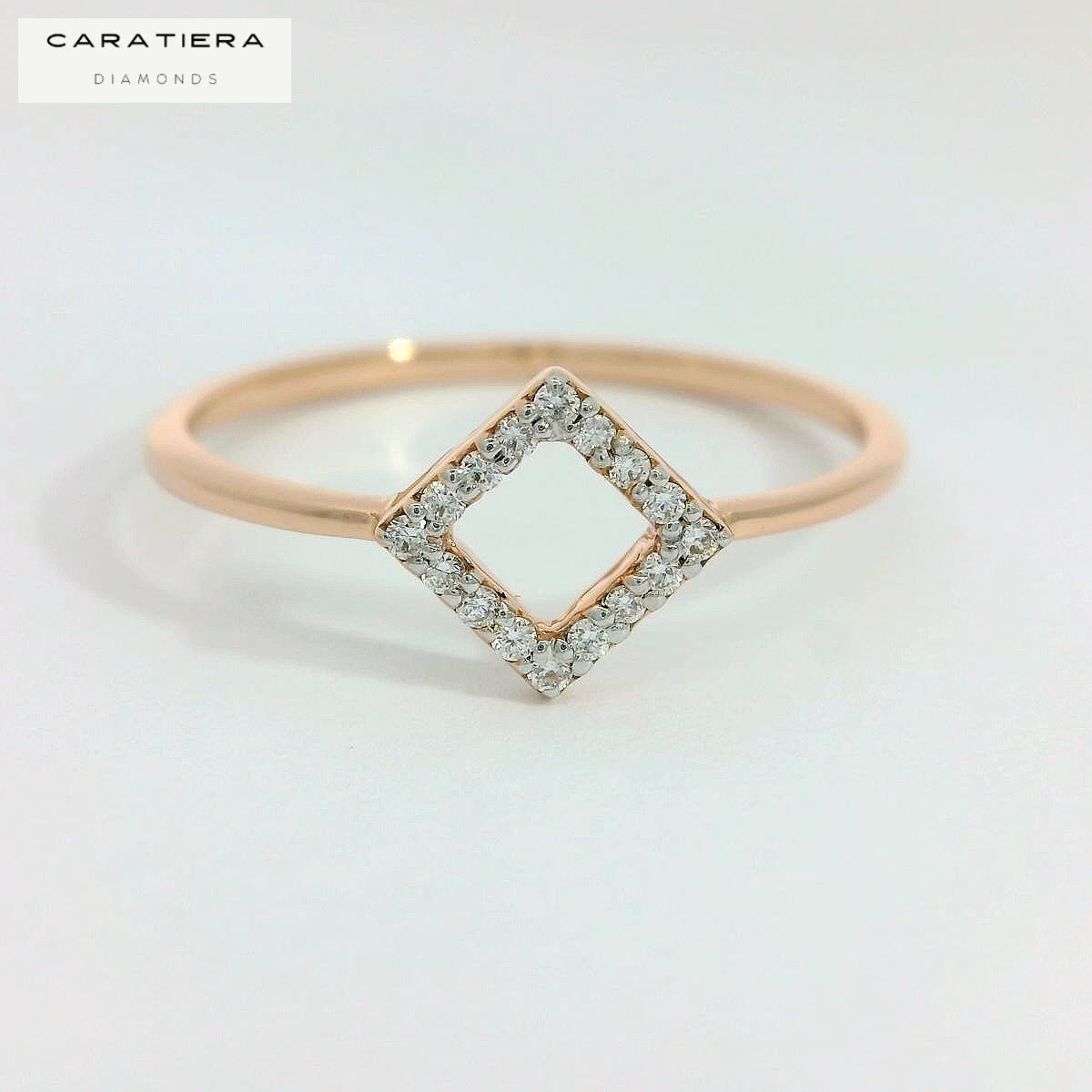 Celestia Square Shine Ring  -RGD237