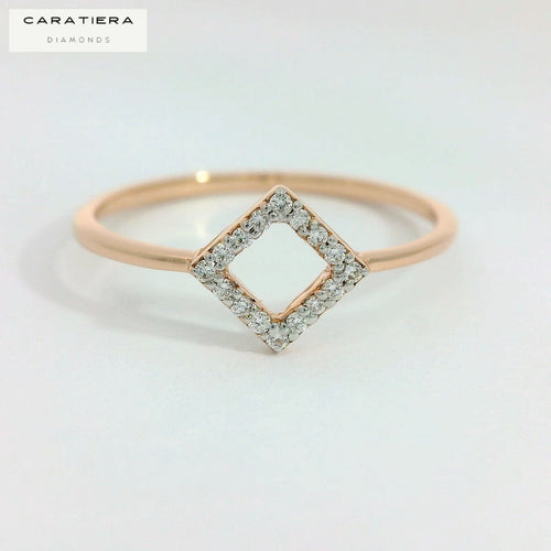 Celestia Square Shine Ring  -RGD237