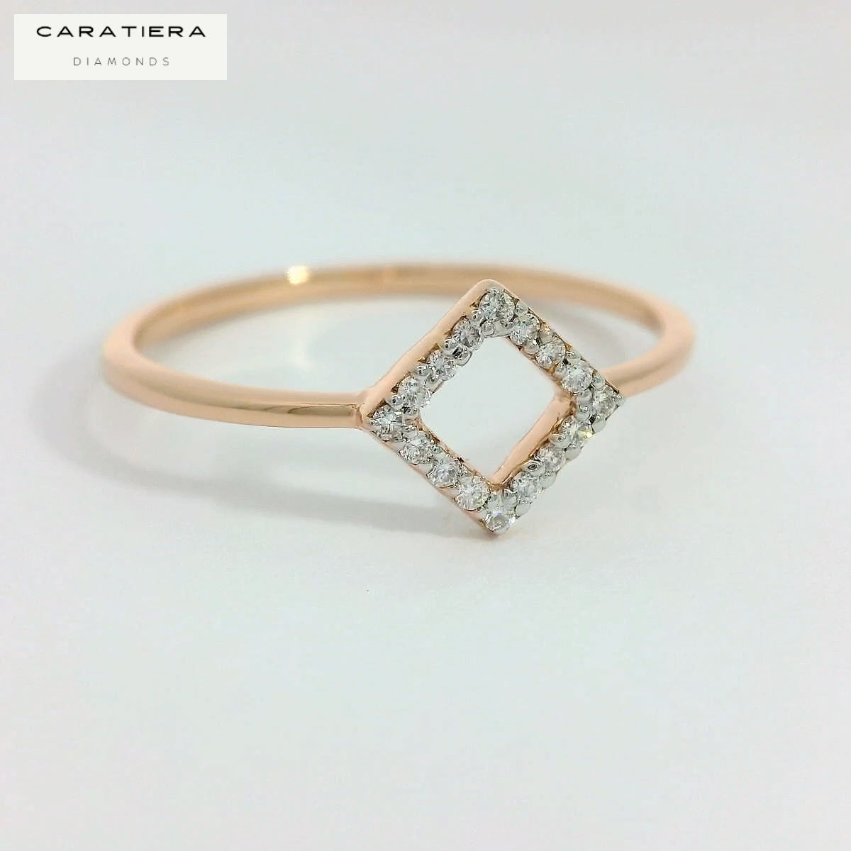 Celestia Square Shine Ring  -RGD237