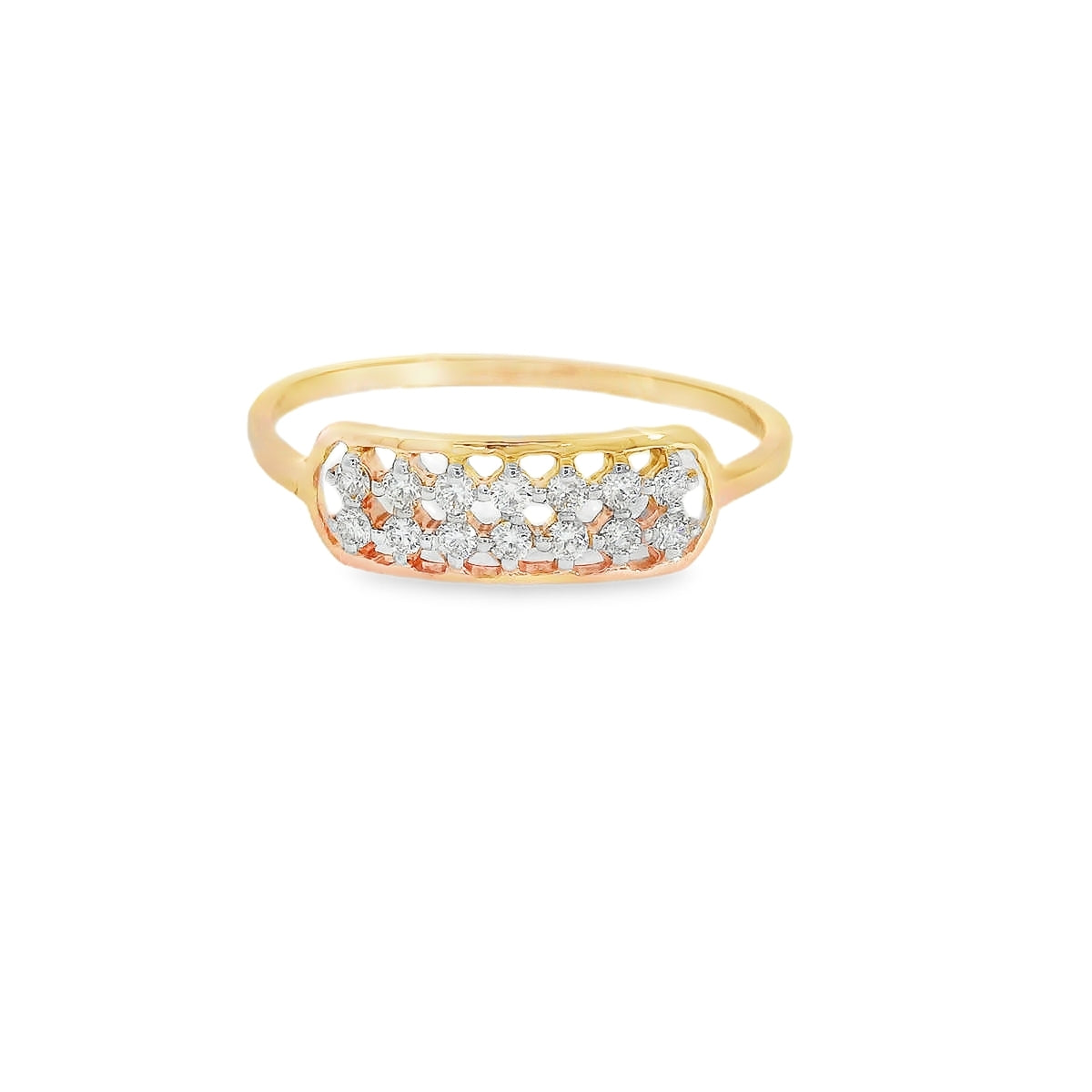 The Gilded Mosaic Ring   - RGD47