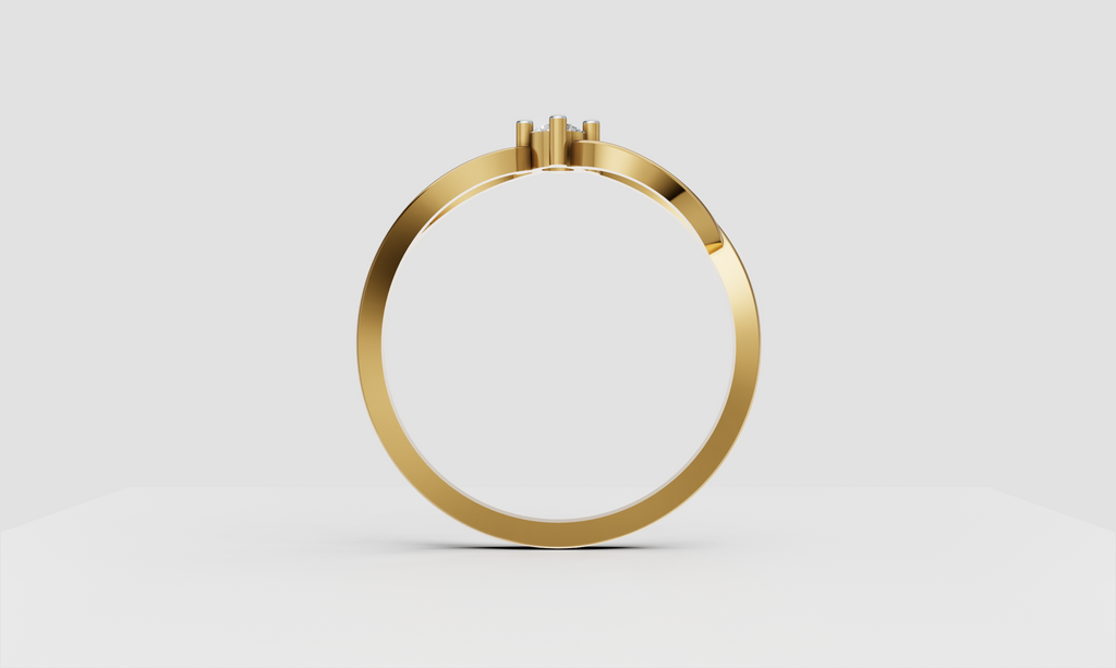 Infinity Flow Solitaire Ring   -   RGD15