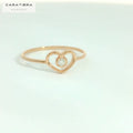 Serene Heartbeat Solitaire   -RGD145