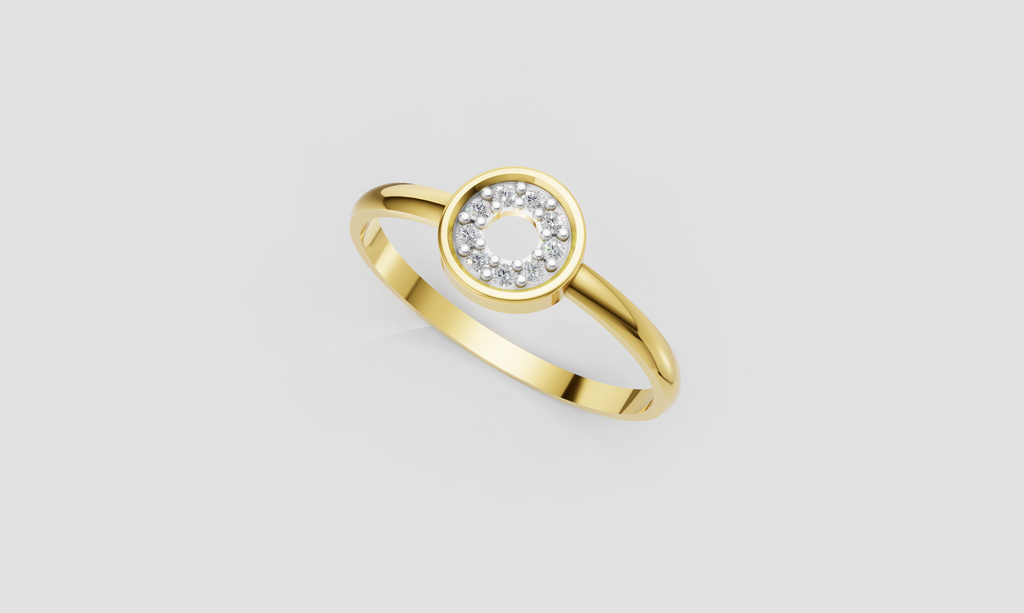 Circle of Light Diamond Ring  - RGD168