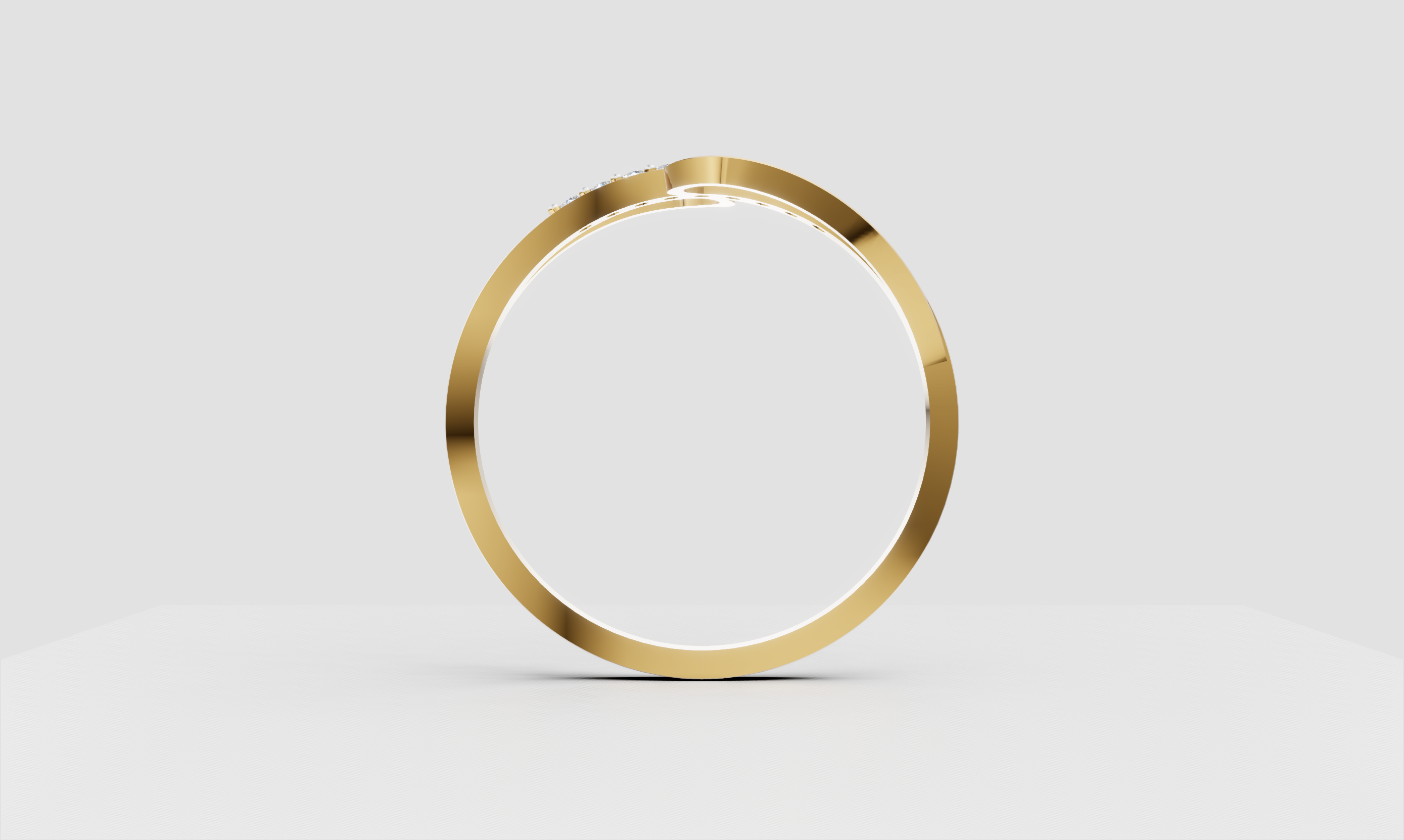 Infinity Flow Diamond Ring - RGD178