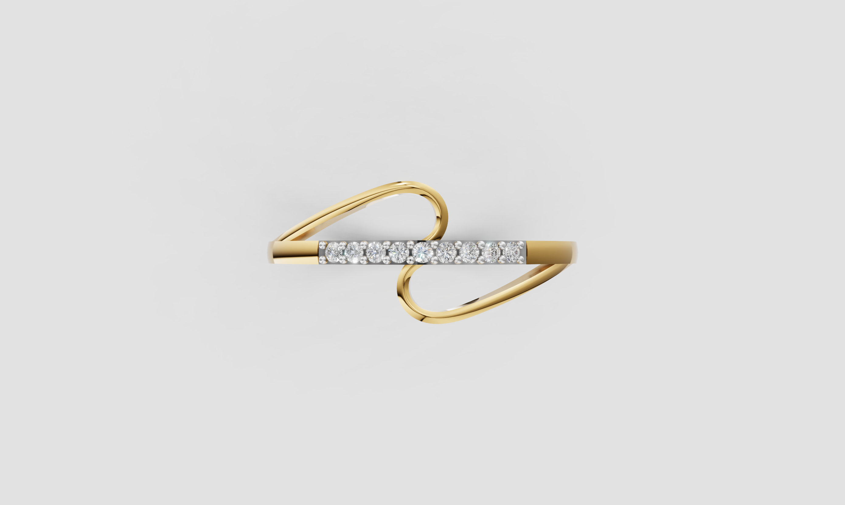 Infinity Flow Diamond Ring - RGD178