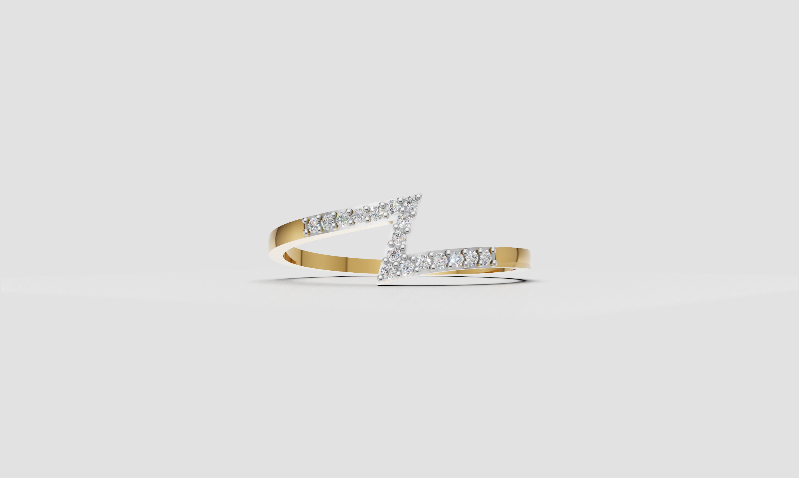 Zenith Line Diamond Ring   -RGD195