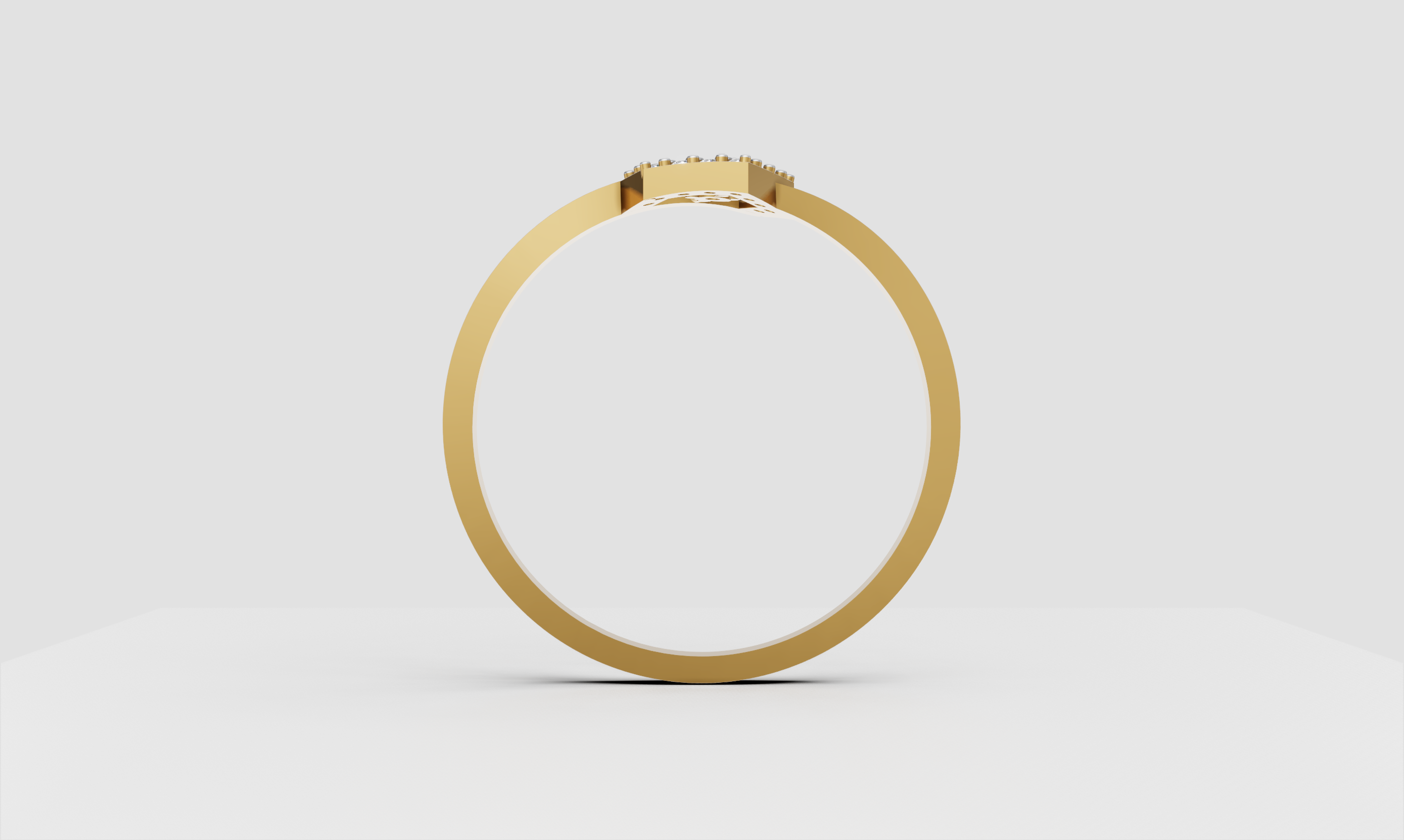 Royal Angle Diamond Ring -  RGD229