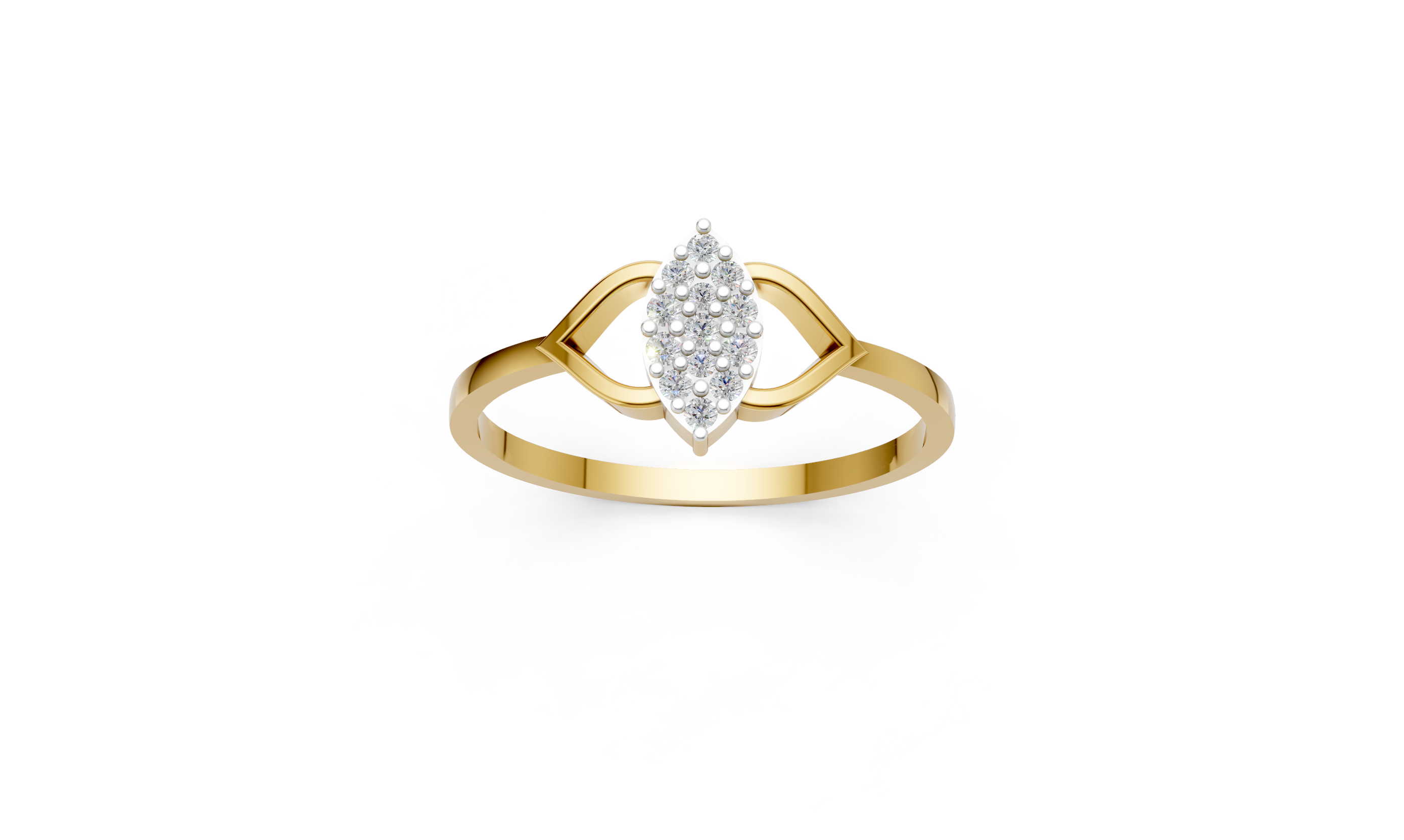 Marquise Glow Diamond Ring  - RGD233