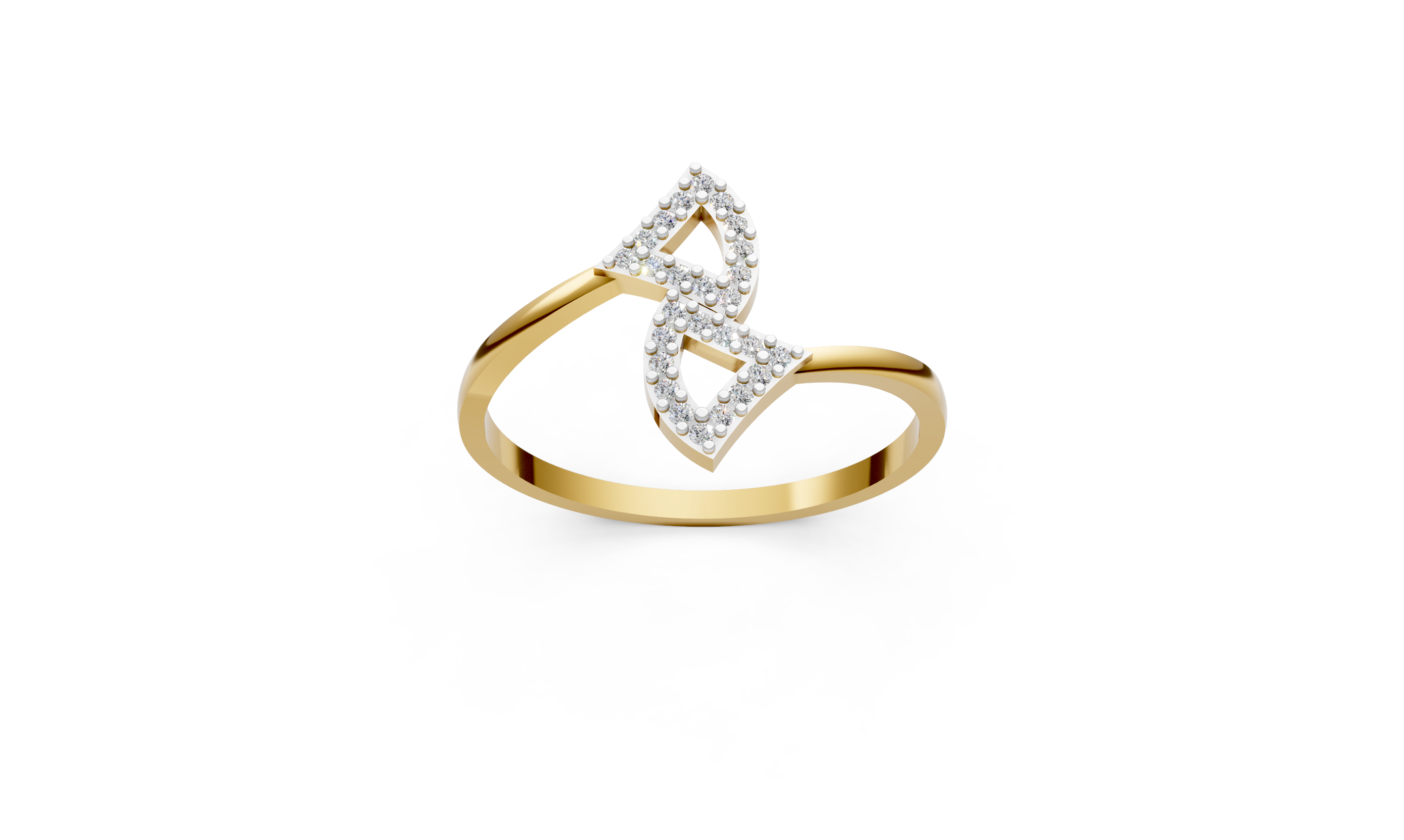 Nature Embrace Diamond Ring  - RGD236