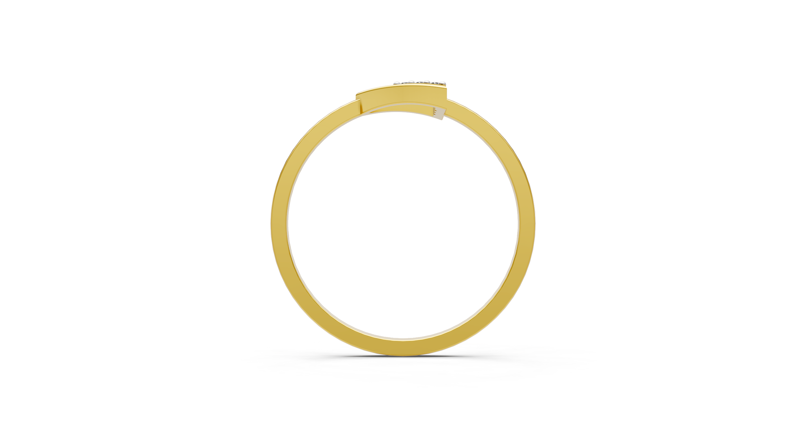 Golden Prism Glow Ring   - RGD254