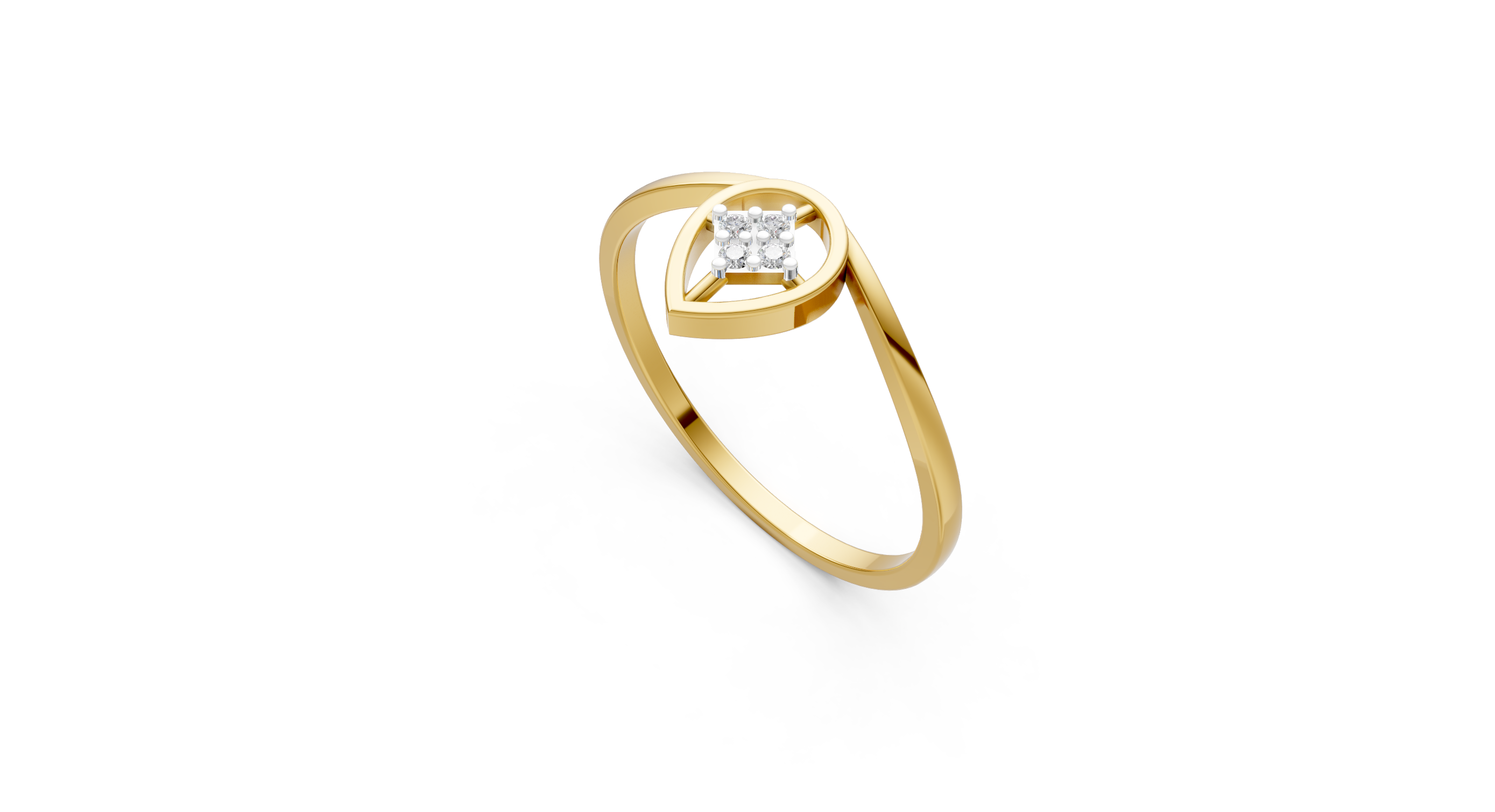 Fourfold Radiance Ring   - RGD 255