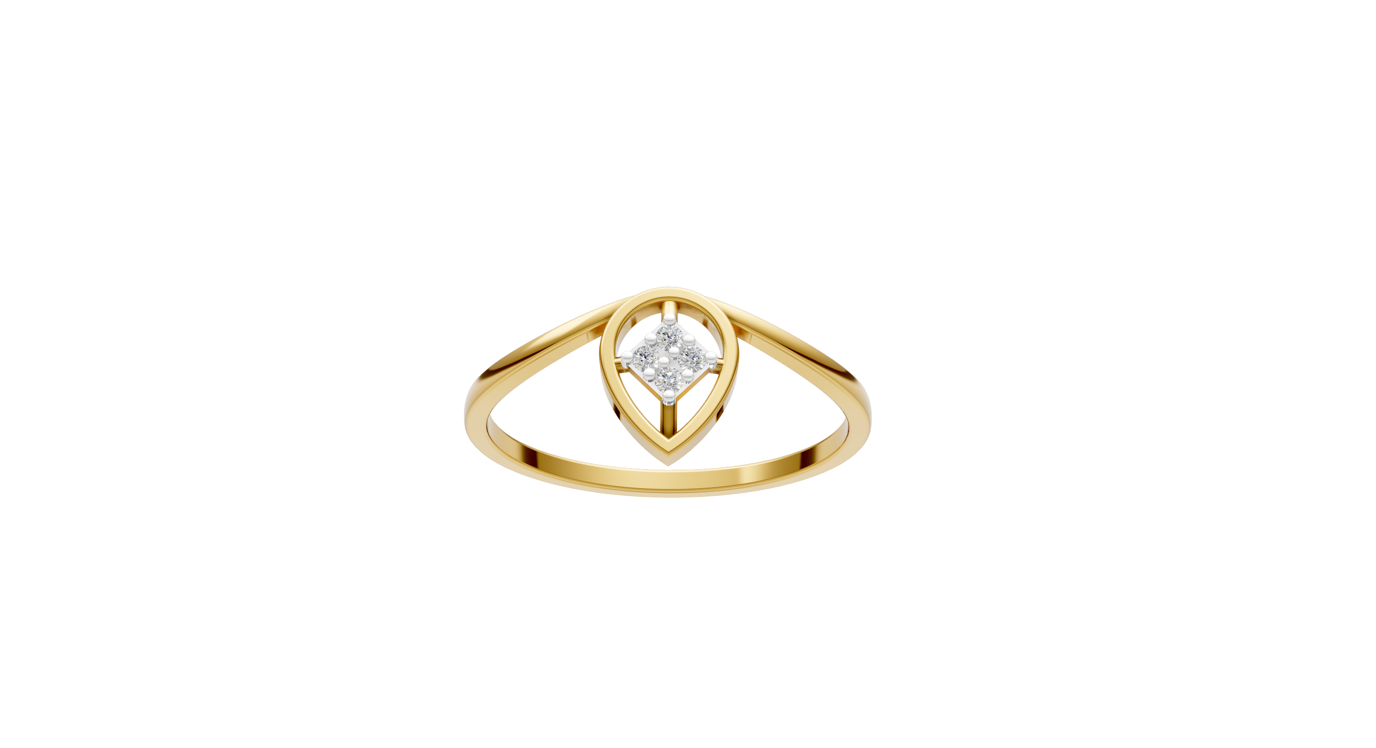 Fourfold Radiance Ring   - RGD 255