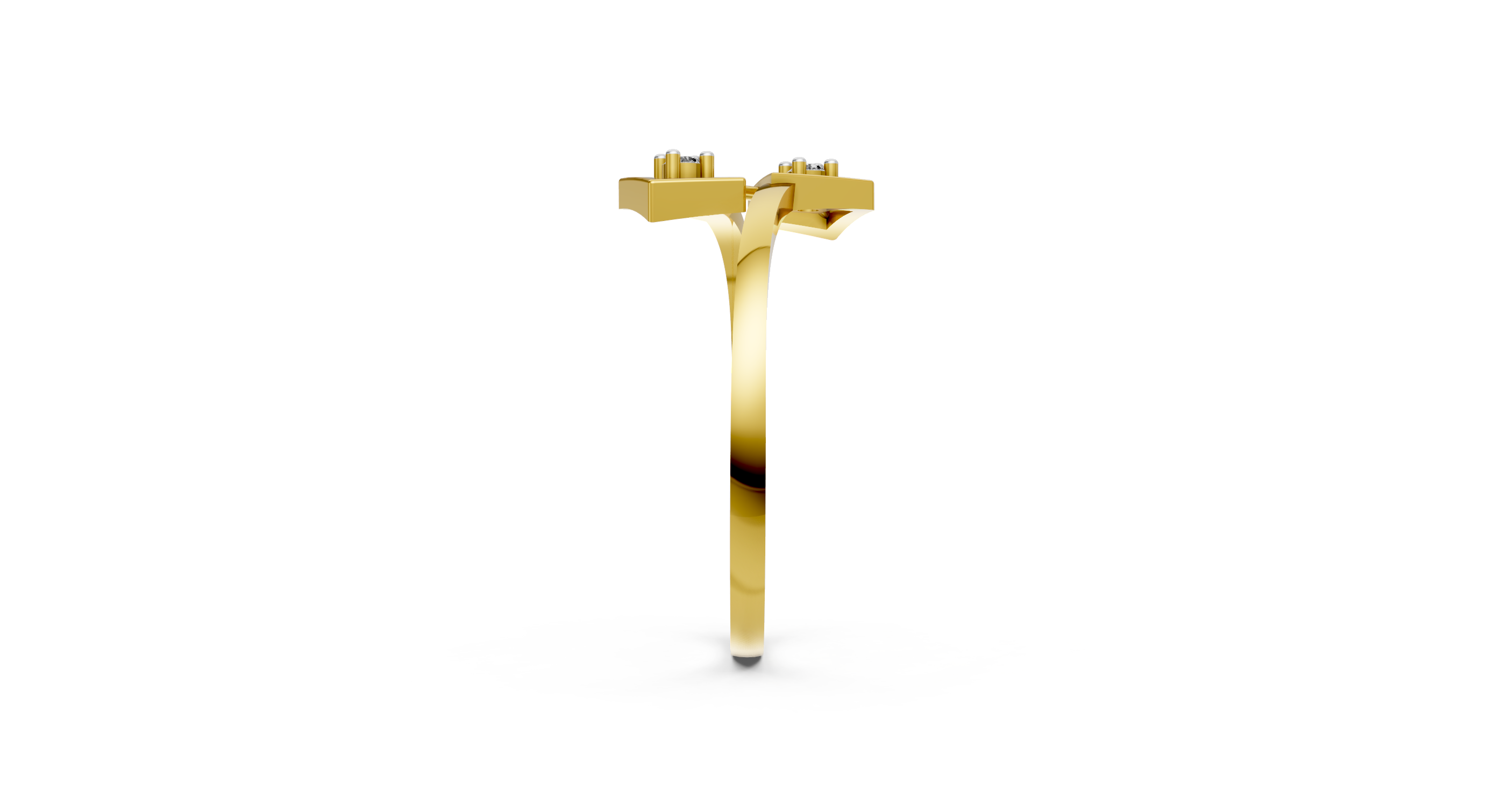 Celeste Twin Spark Ring  - RGD260