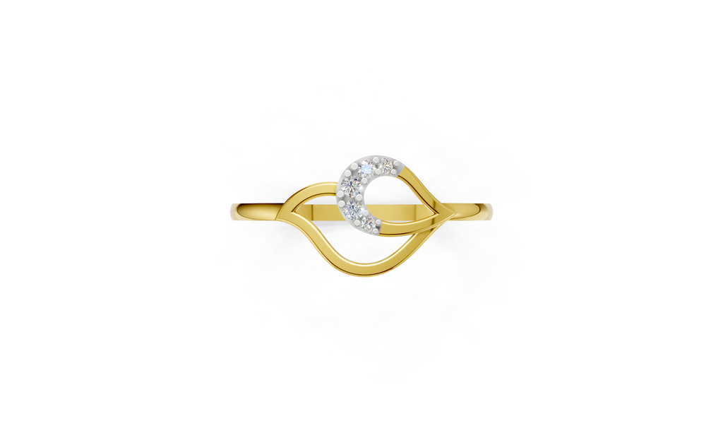 Celestial Curve Diamond Ring- RGD270