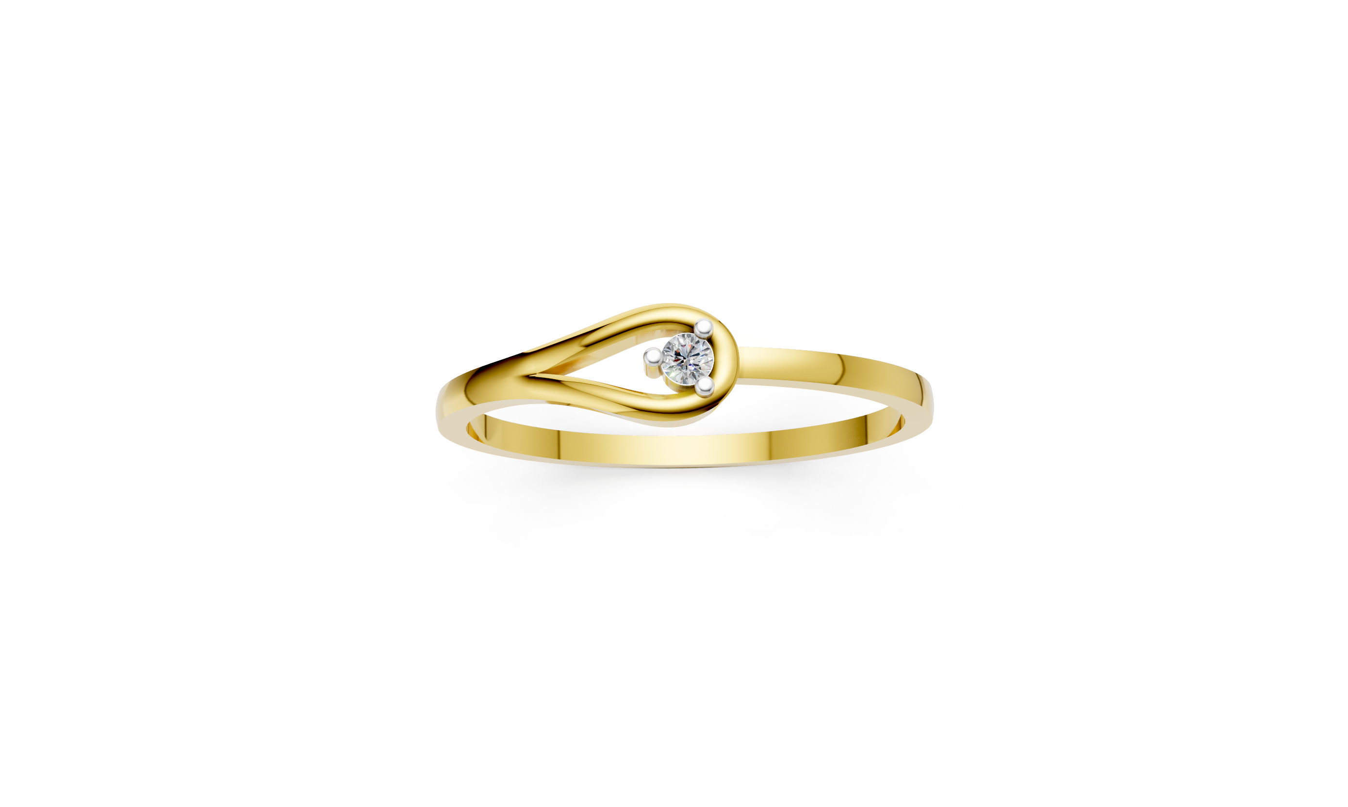 The Solo Sparkle Ring -RGD278