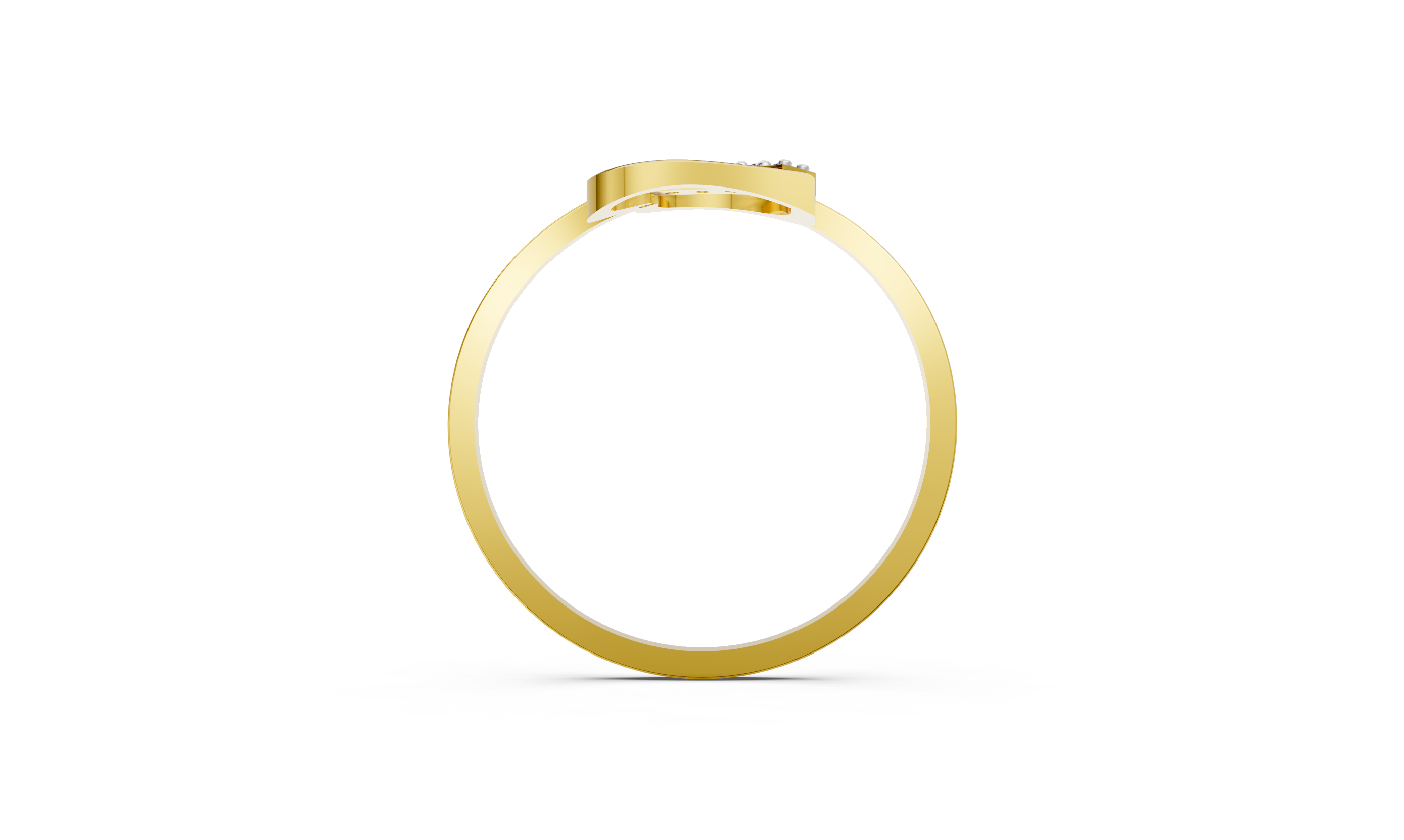 Eternal Love Curve Ring - RGD282