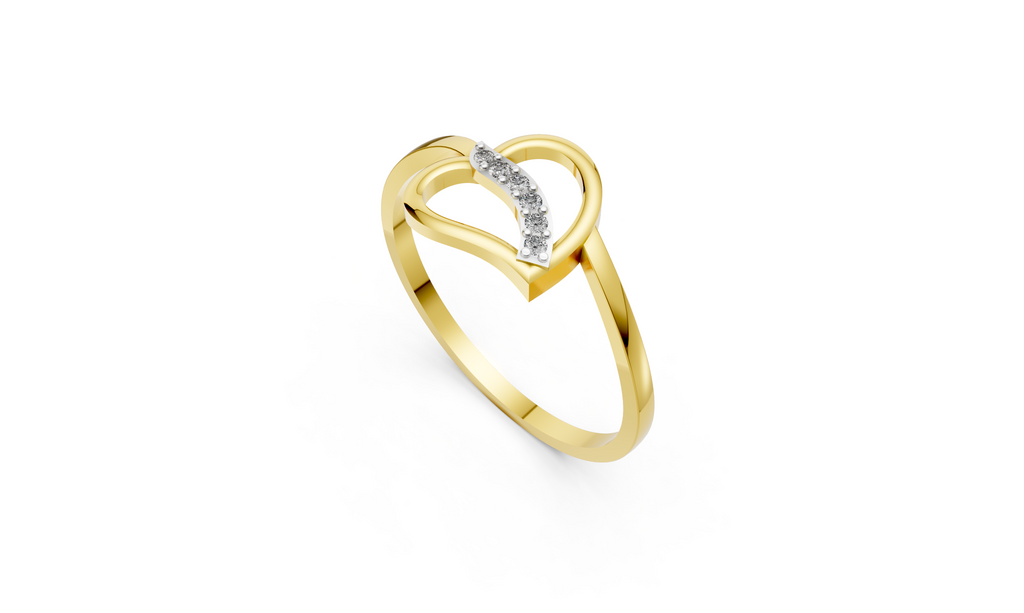 Eternal Love Curve Ring - RGD282