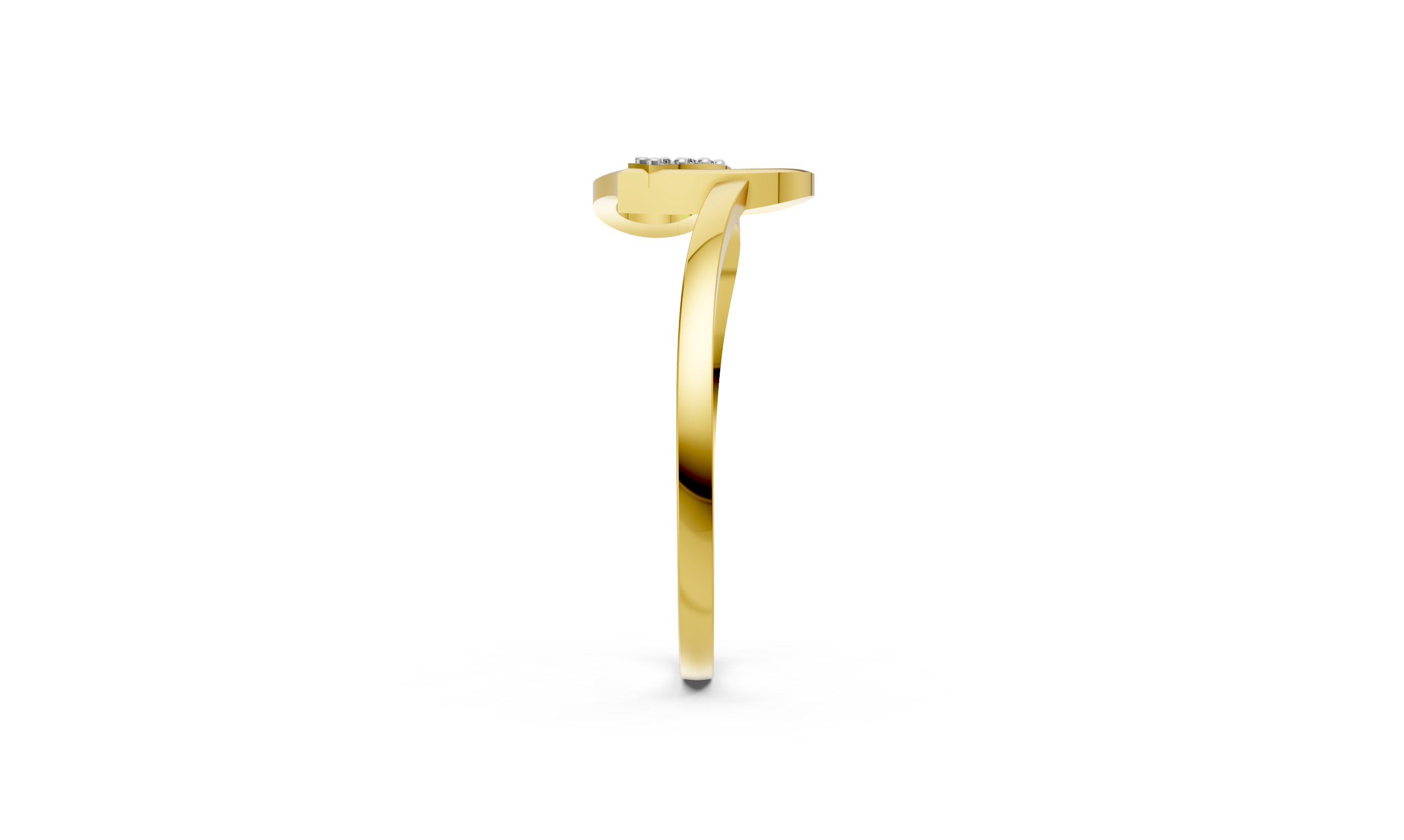 Eternal Love Curve Ring - RGD282