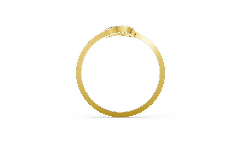 The Twin Waves Ring  - RGD283