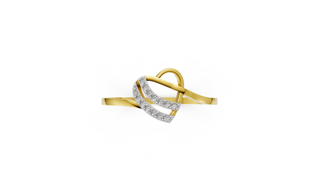 The Twin Waves Ring  - RGD283