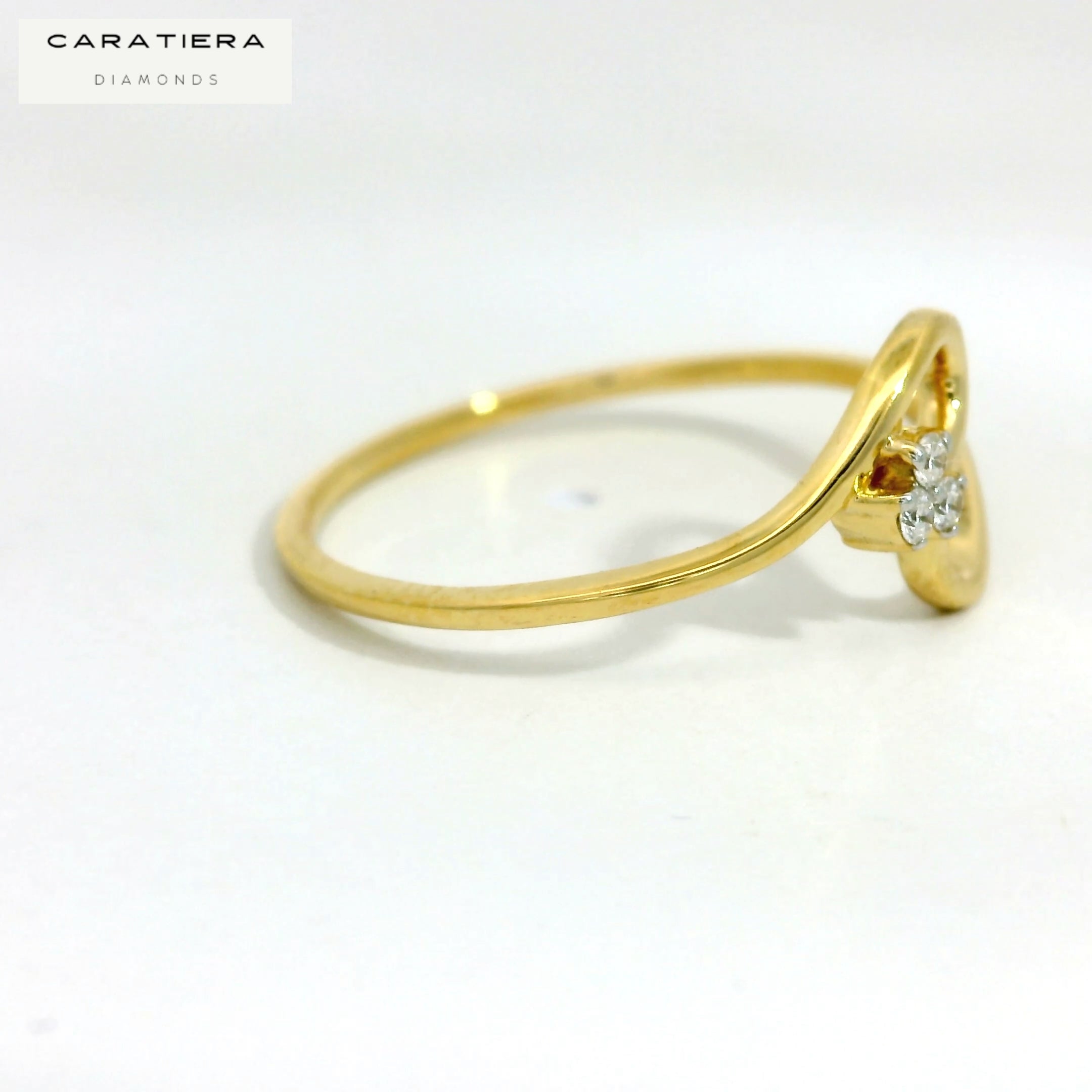 Eternal Bloom Bypass Ring   -RGD476