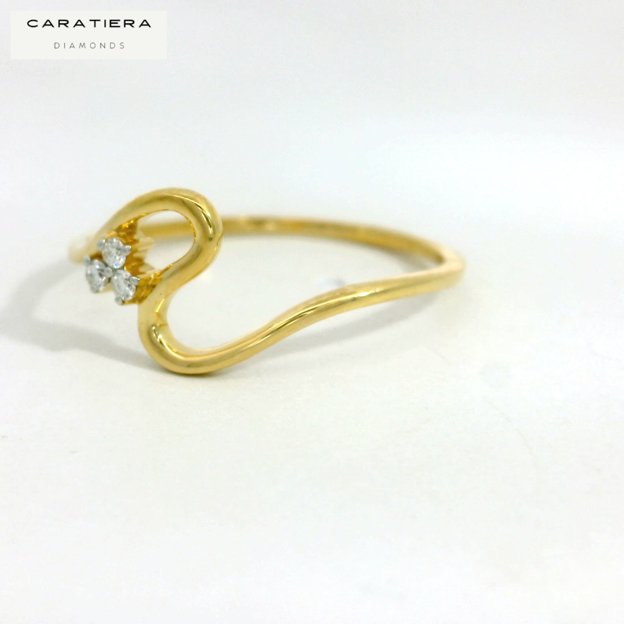 Eternal Bloom Bypass Ring   -RGD476