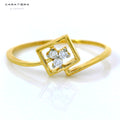 The Golden Square Trinity  Ring  -RGD547