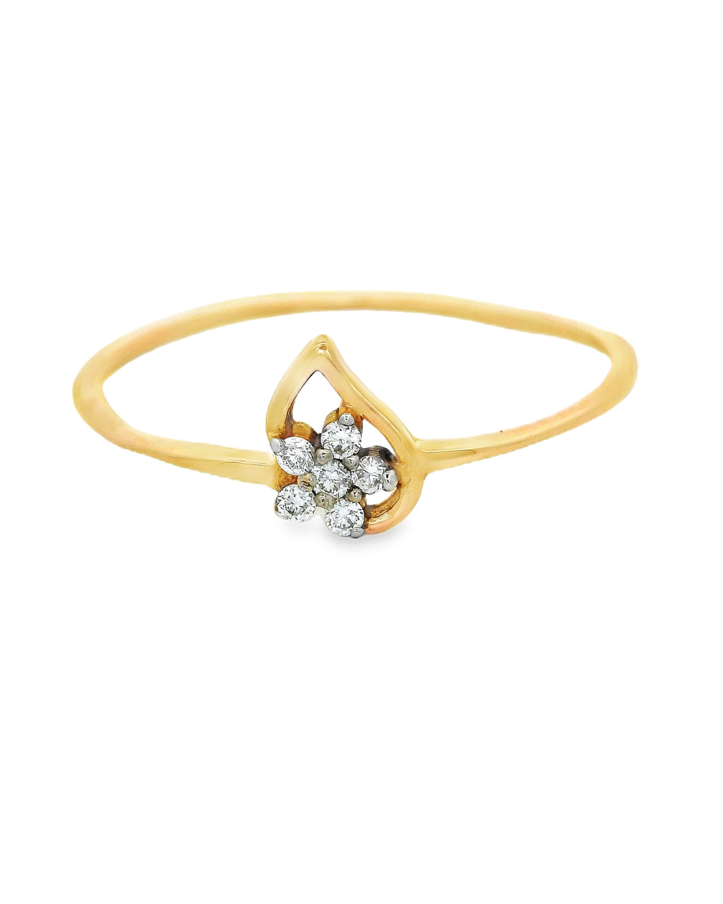 Bloom Leaf Gold Band  -RGD683