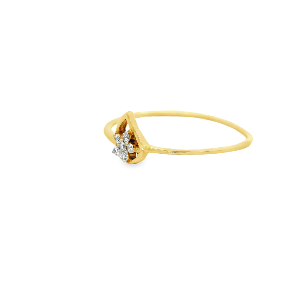 Bloom Leaf Gold Band  -RGD683