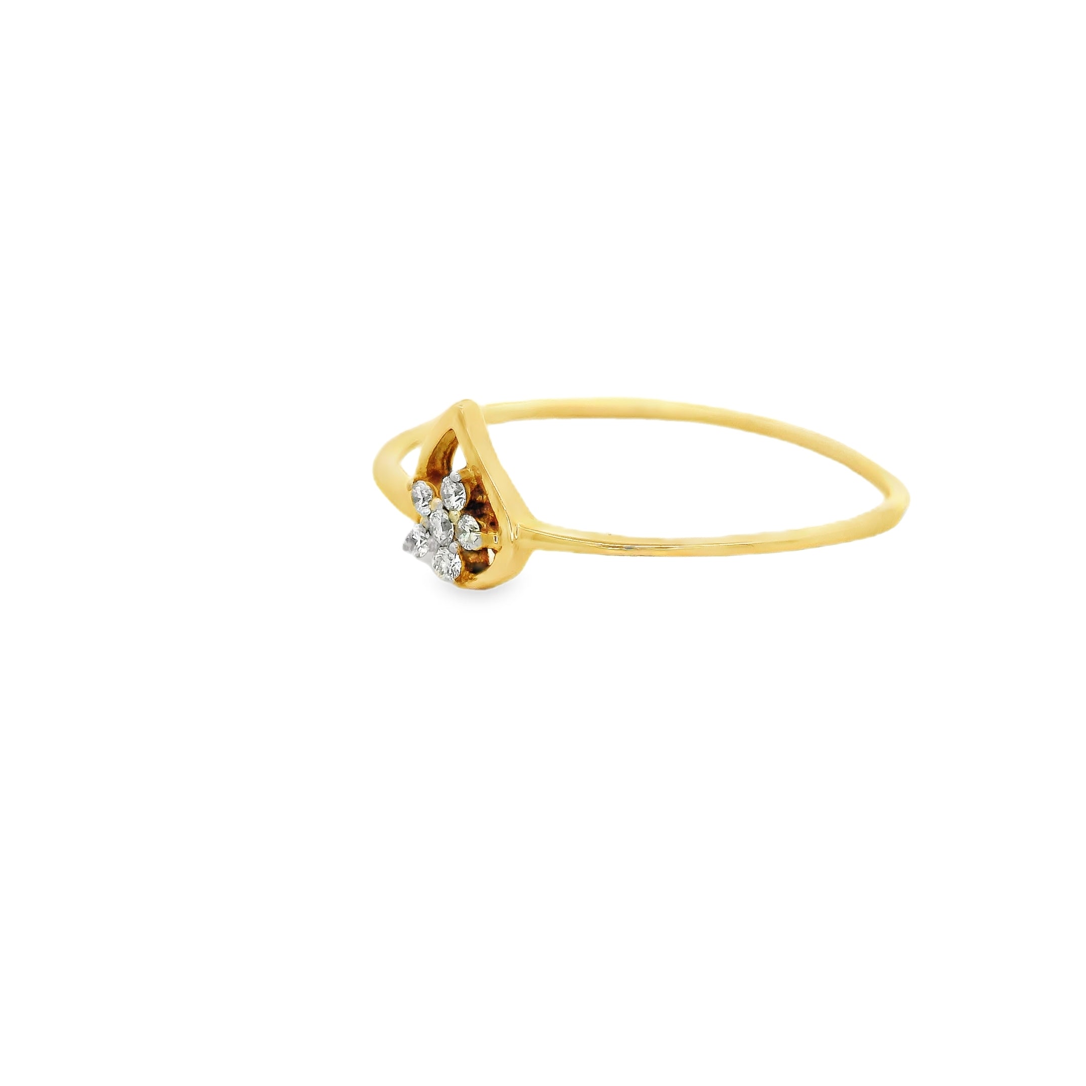 Bloom Leaf Gold Band  -RGD683
