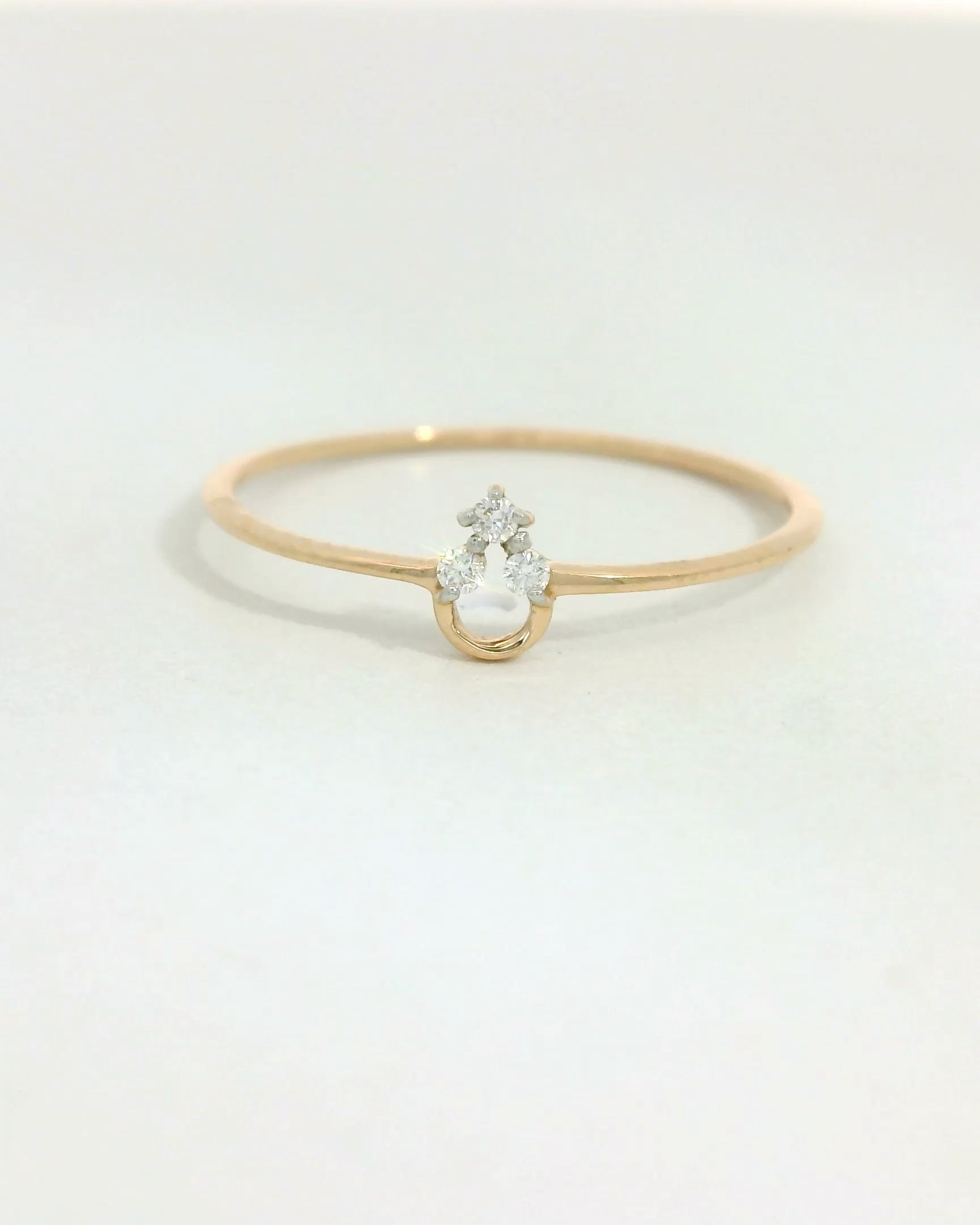 Geometric Dewdrop Ring   -RGD689