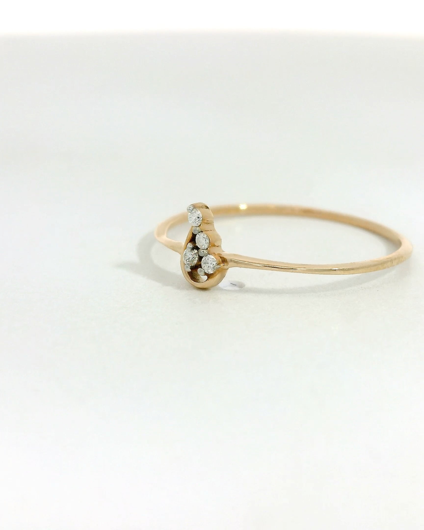 Essence Floral Petite Ring   - RGD692