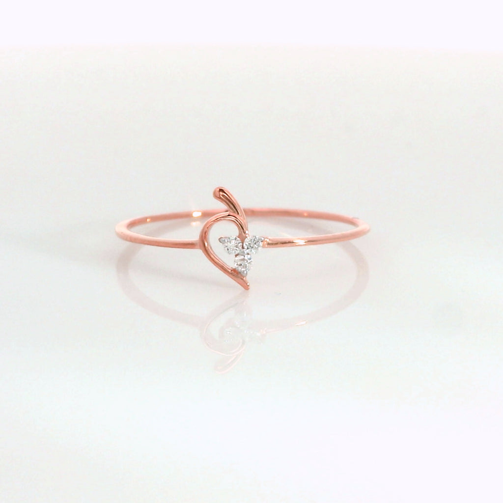 The Trinity Heart Ring - RGD826