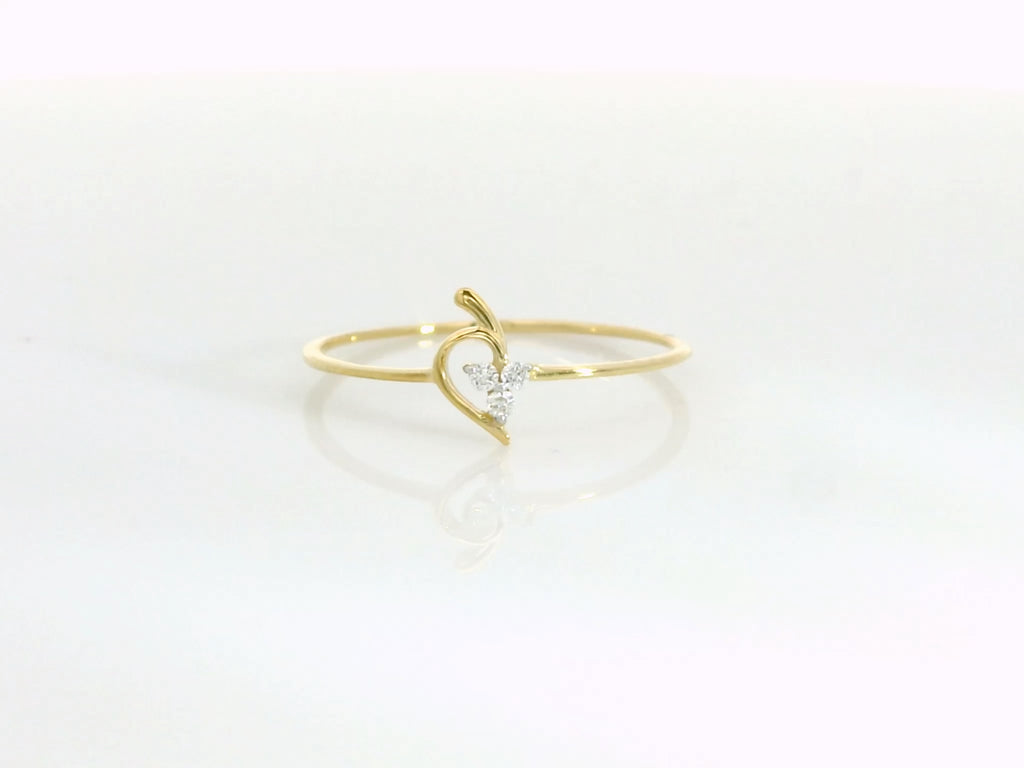 The Trinity Heart Ring - RGD826