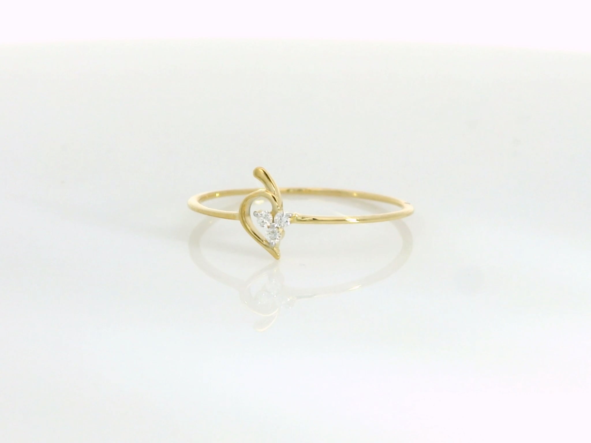 The Trinity Heart Ring - RGD826