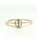 Ethereal Loop Diamond Band    -RGD899