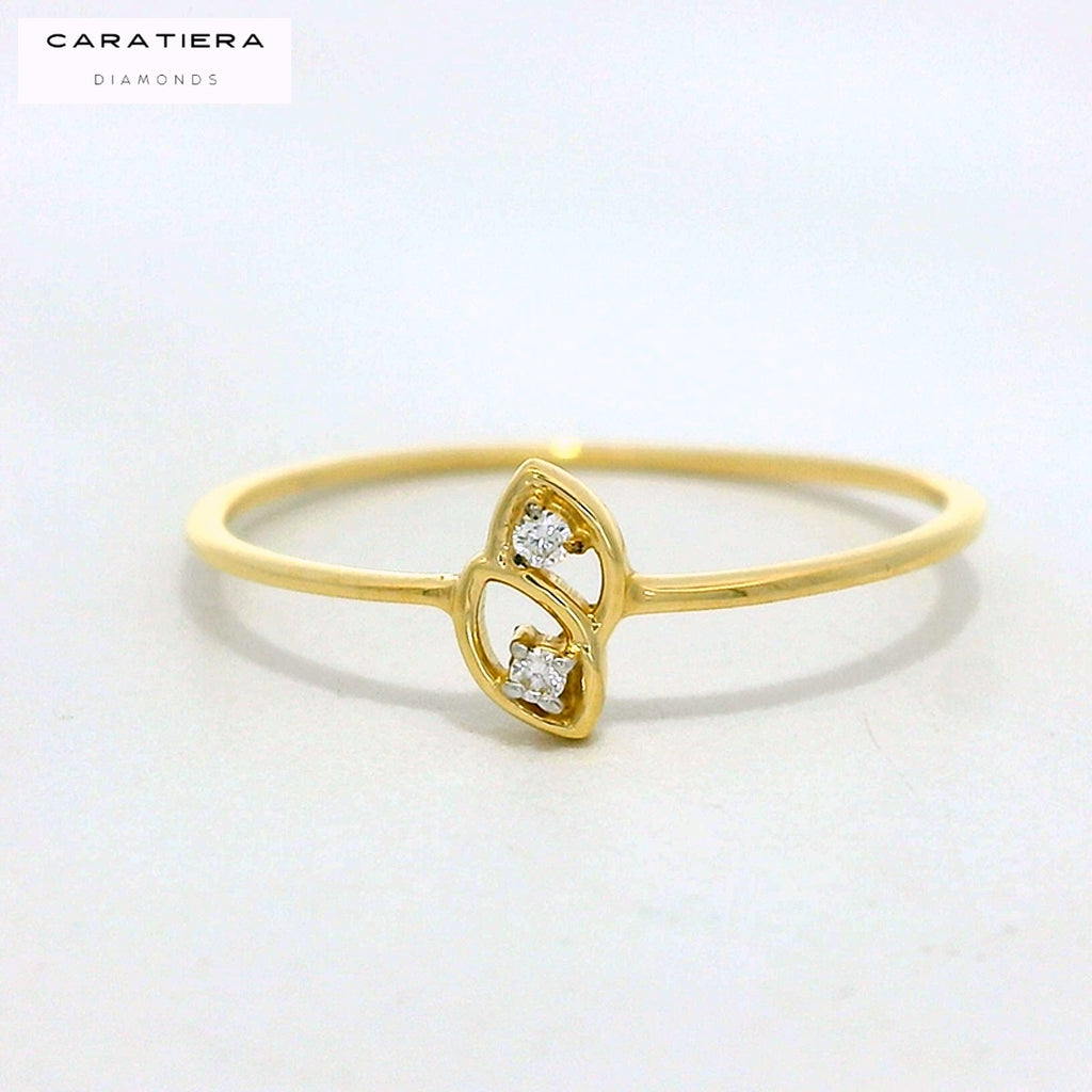 Eterna Duo Heart Ring  - RGD915