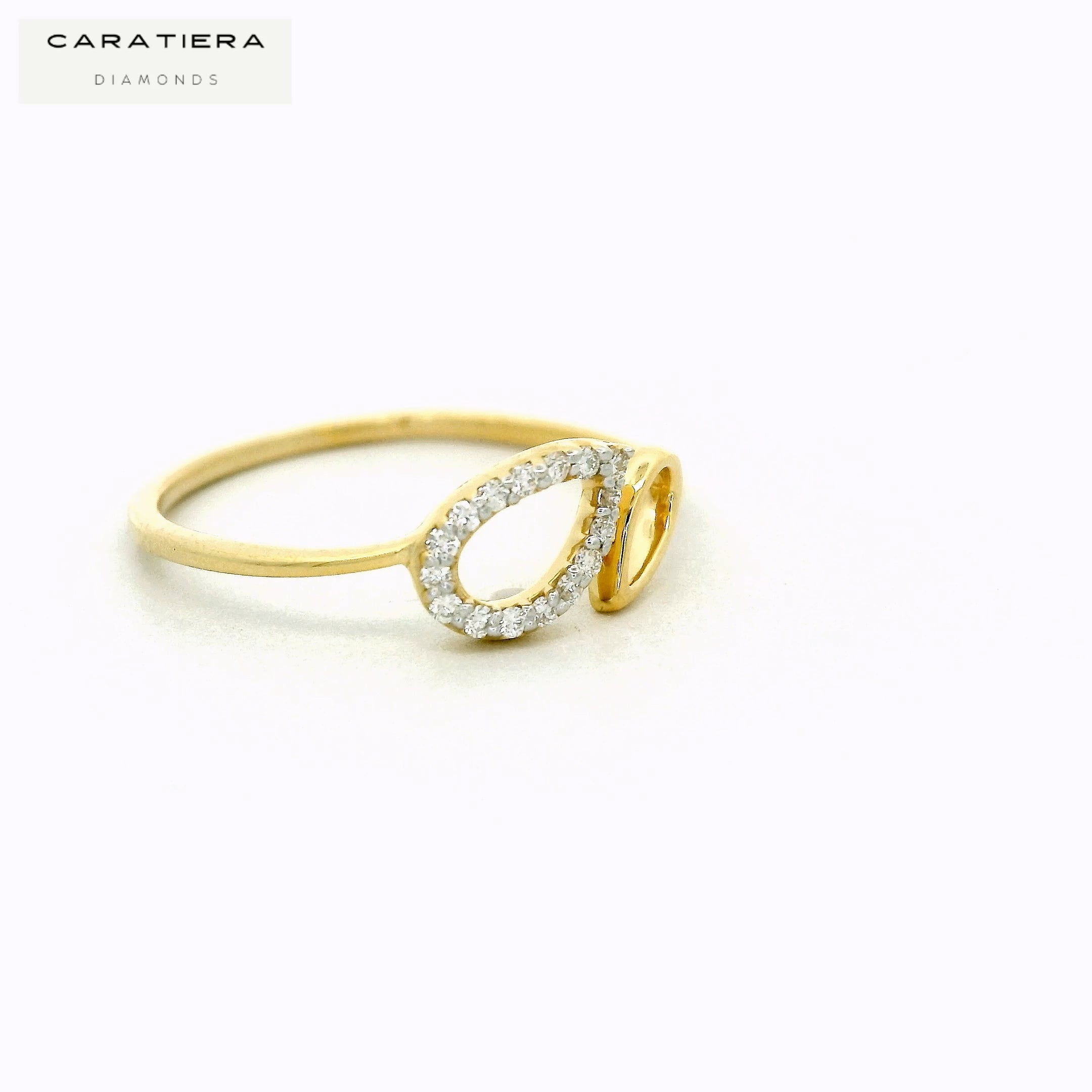 Eternal Curve Diamond Ring  - RGD92