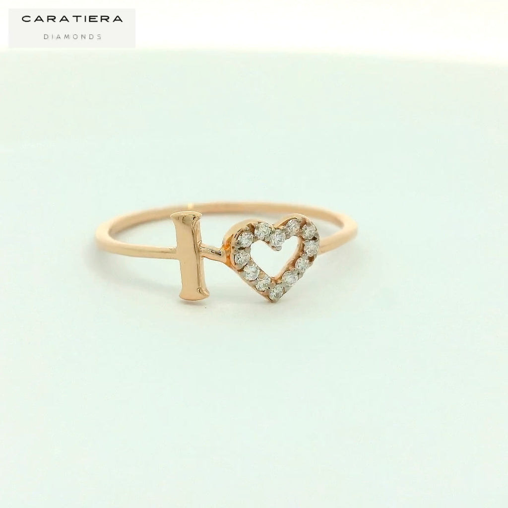 Infinite Devotion Heart Ring   -RGD97