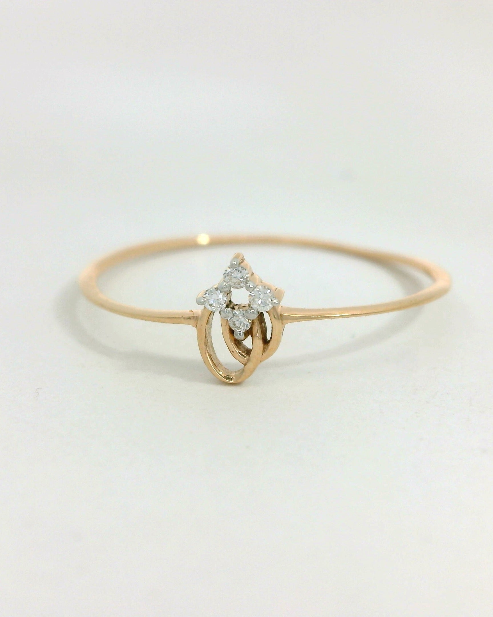 The Lyra Diamond Ring   -RGD997