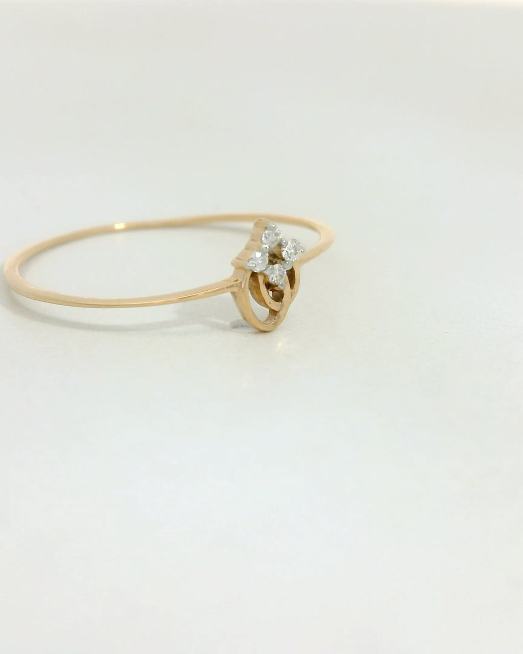 The Lyra Diamond Ring   -RGD997