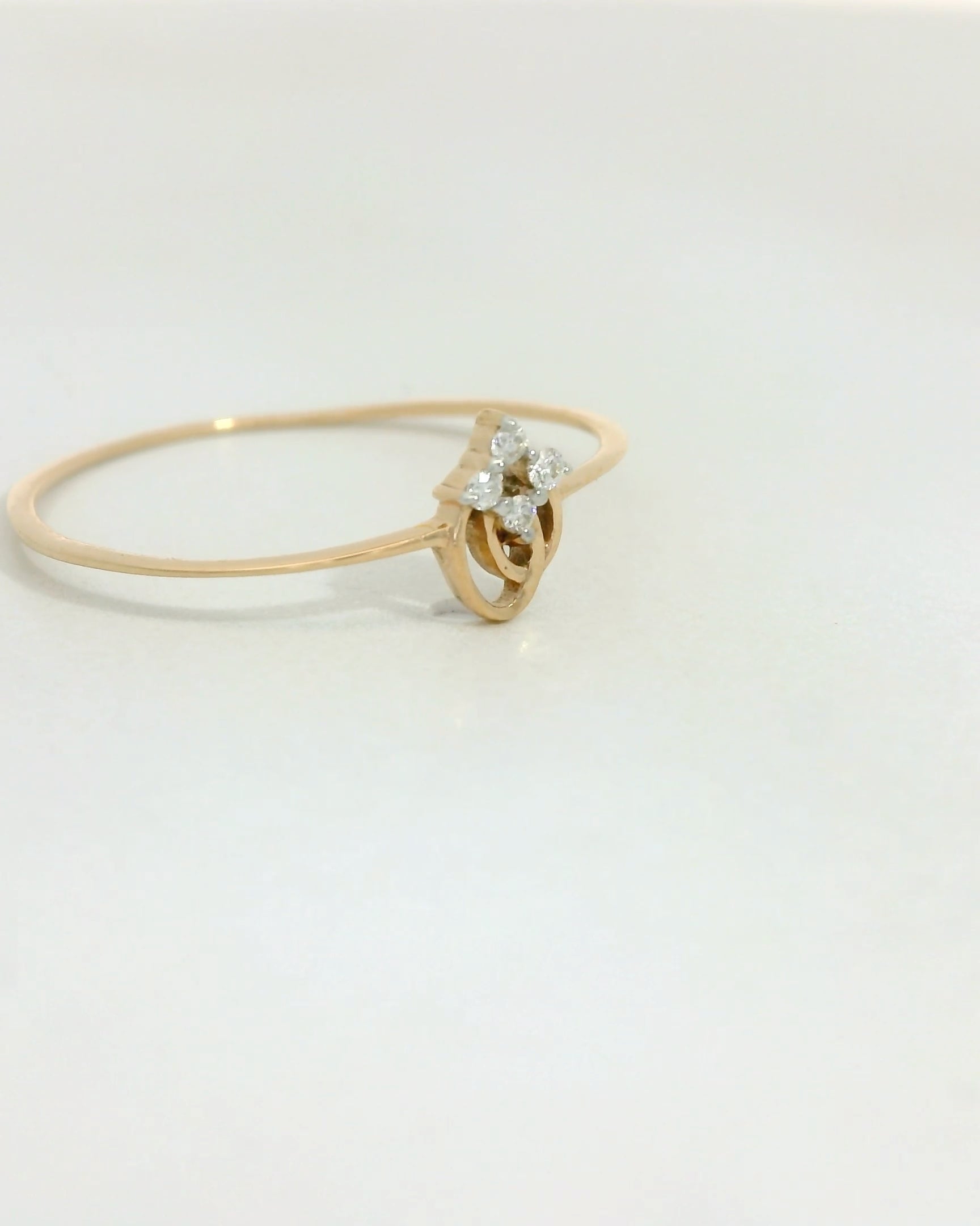 The Lyra Diamond Ring   -RGD997