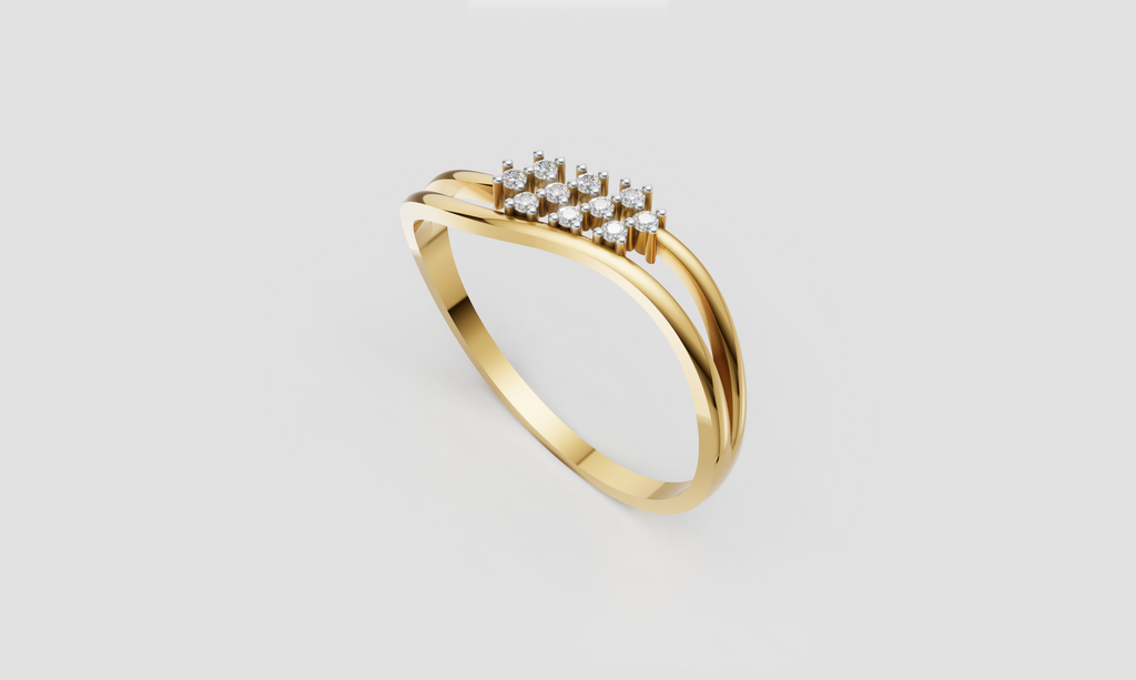DIAMOND NET GRACE RING  -RGD225