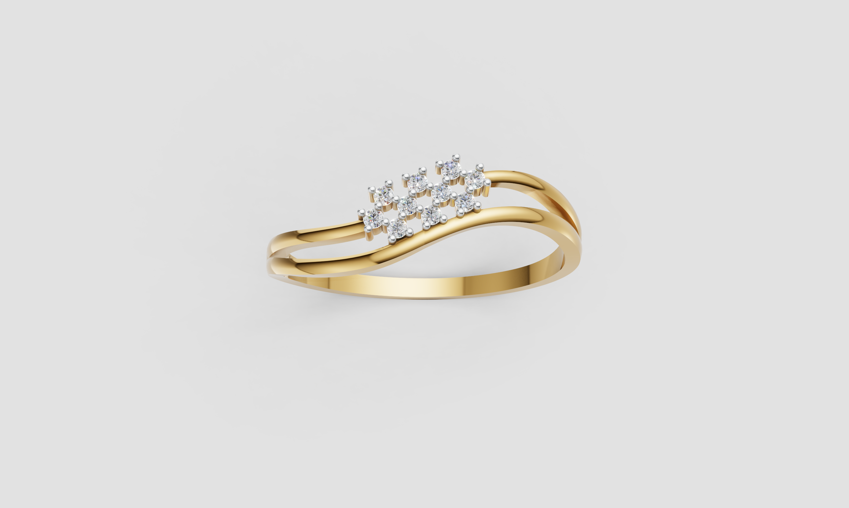 DIAMOND NET GRACE RING  -RGD225