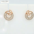 Nature Loop Diamond Stud   - STDD204