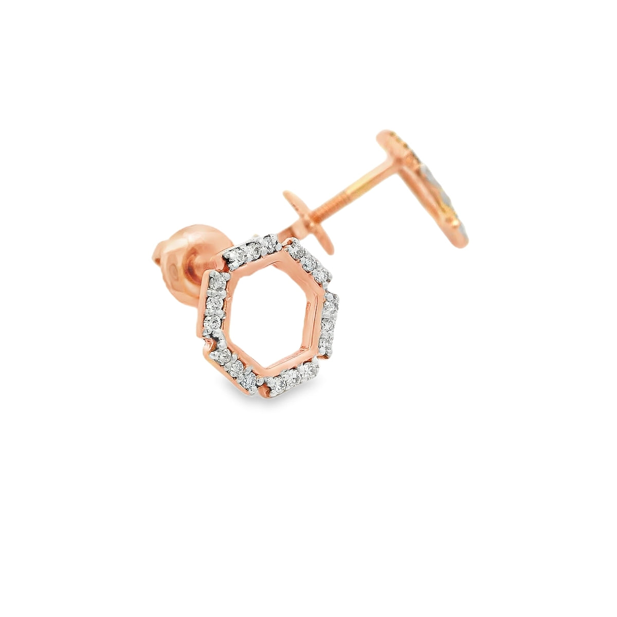 The Celestial Honeycomb Earrings  -STDD297