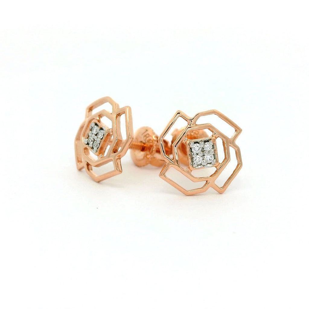 Petal Shine Stud    -STDD329
