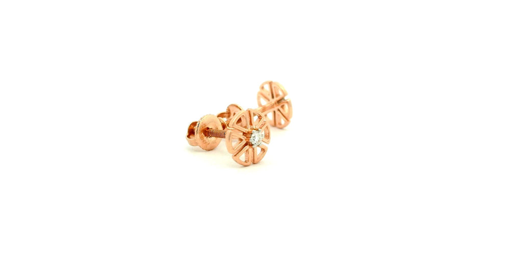 Blossom Glow Solitaire Stud   -STDD333