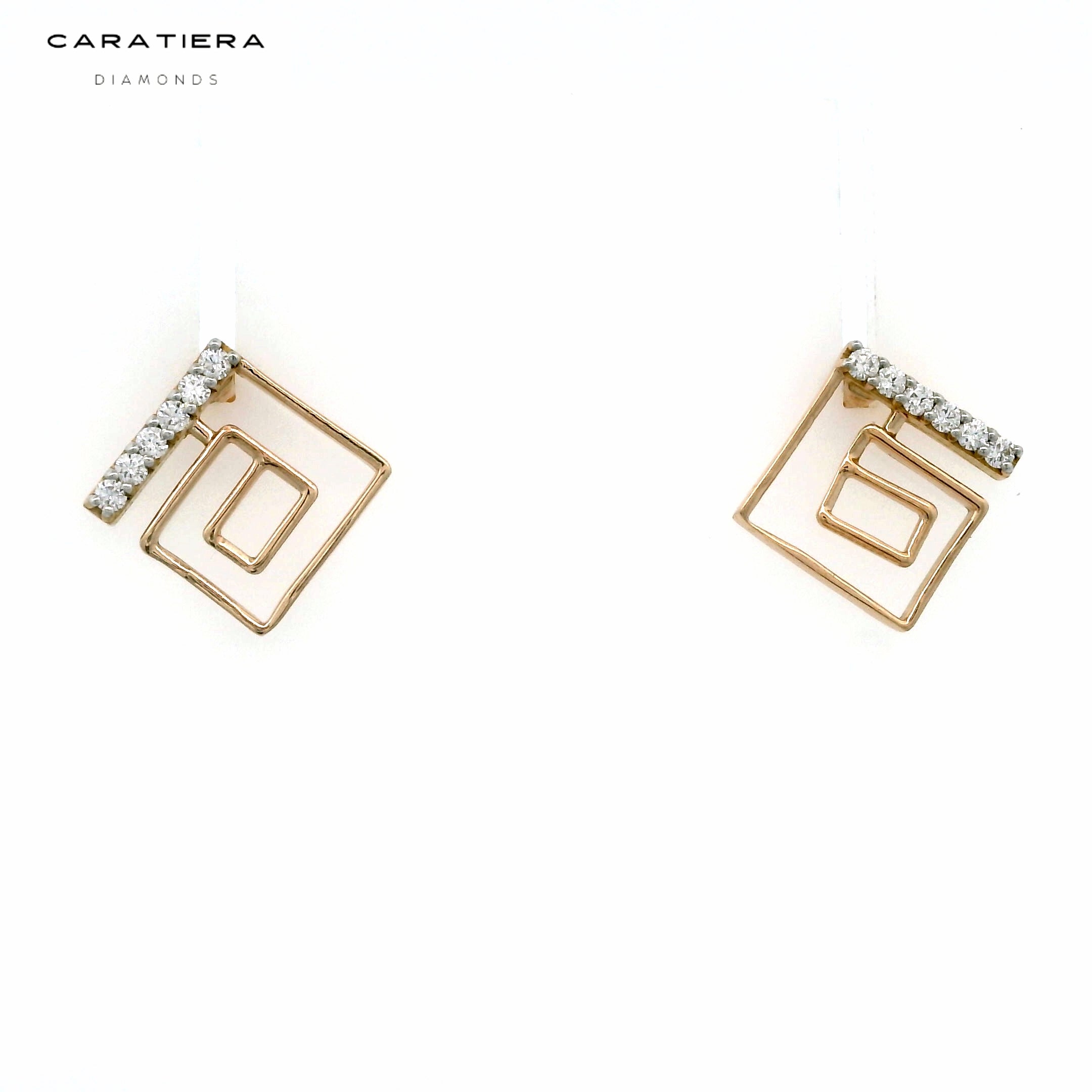 Velour Geometry Stud   - STDD754